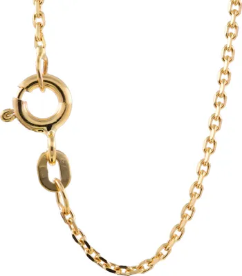 Produktbild von Ankerkette diamantiert Länge 38cm - Breite 1,3mm - 585-14 Karat Gold
