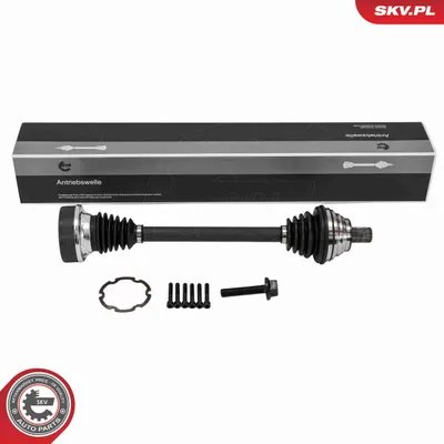 Obrázok produktu pre ESEN SKV 40SKV274 Hnací hriadeľ vpredu vľavo pre VW Golf VII hatchback (5G1, BQ1, BE1, BE2), GOLF VI (5K1), Golf V hatchback (1K1), Golf VII Variant