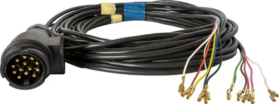 Obrázek produktu pro Elektrický svazek pro přívěs s 13pinovou 8 m zástrčkou bez bajonetů MANTES průřez vodiče 0,75