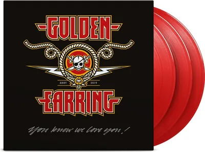 Obrázek produktu pro Zlatá náušnice (The Golden Earrings): Víš, že tě máme rádi! (180g) (Limited Numbered Deluxe Edition) (Red Vinyl)