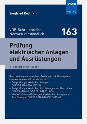 Obrázek produktu pro Prüfung elektrischer Anlagen und Ausrüstungen
