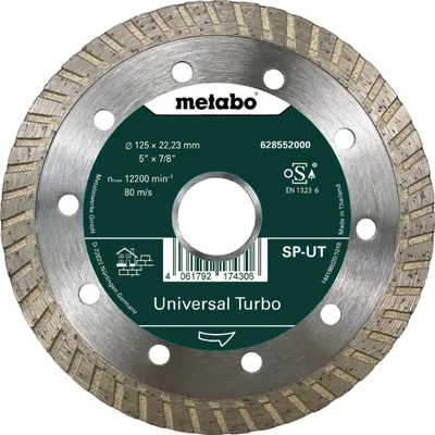 Produktbild von Metabo Diamanttrennscheibe SP - UT, 125x22,23 mm