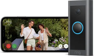 Produktbild von Ring Video Doorbell Wired, Schwarz, Haus, 2 MP, 150°, 90°, 1080p