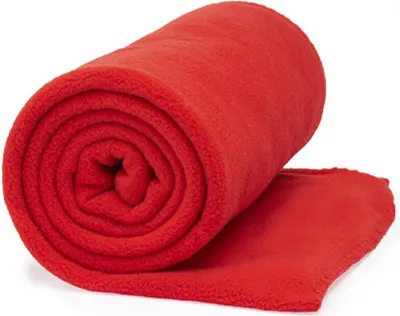Produktbild von Stamina BK5621 | Fleece Blanket Lambert 150x120 cm - Farbe: Red 60 - Größe: 150 x 120 cm
