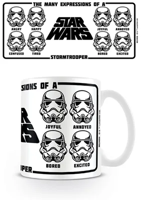 Produktbild von Star Wars - Expressions Of A Stormtrooper - Keramik Tasse - Ø8,5 H9,5cm