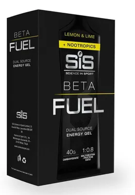 Produktbild von Sis Beta Fuel + Nootropics Energie-gel Zitrone 60ml Mehrfarbig Mehrfarbig One Size
