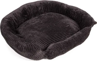 Produktbild von Hundebett Cordo · schwarz · M · ca. 115 x 100 x 20 cm
