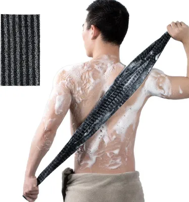 Obrázek produktu pro Exfoliační zádový peelingový kartáč na tělo pračka do sprchy