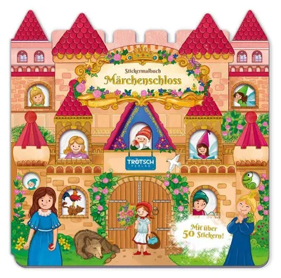Produktbild von TRÖTSCH - Malbuch Stickermalbuch Märchenschloss| Ab 4 Jahren