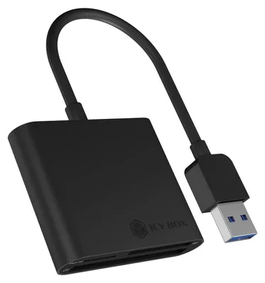 Productafbeelding van Icy Box IB-CR301-U3 MultiReader IcyBox       3xCard CF,SD,microSD IB-CR301-U3 retail