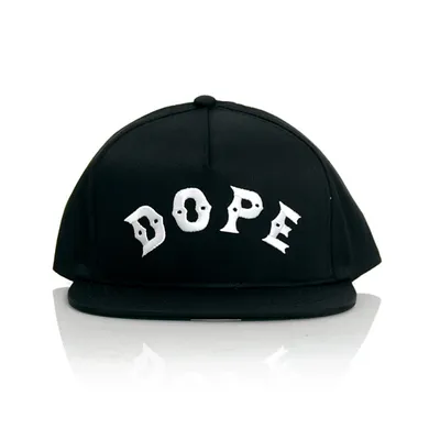 Image de Kšiltovka Dope Bowery Snapback Noir - UNI
