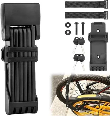 Produktbild von Elektrorad-Schloss - Für jeden Radtyp - Mit Halter - Für Fahrräder und Fatbikes