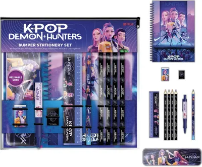 Produktbild von K-Pop Demon Hunters A5 Stationery Bumper Wallet