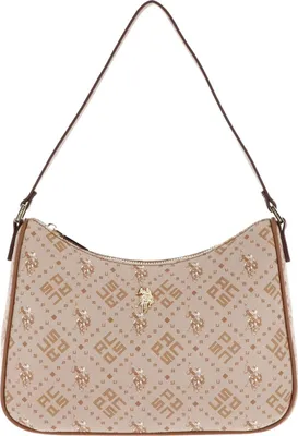 Produktbild von U.S. POLO ASSN. Schultertasche New Hampton Hobo Bag Biscuit hellbraun