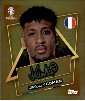 Produktbild von FRA SP - Kingsley Coman - Star Player - Gold Signiture - 2024