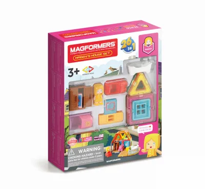 Produktbild von MAGFORMERS MINI Magdas Haus 33 Stück