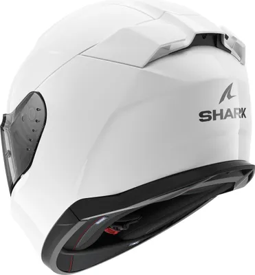 Produktbild von SHARK D-SKWAL 3 D-SKWAL 3 Helm Integralhelm Motorradhelm Rollerhelm mit Sonnenblende Weiß HE0900E-WHU-L