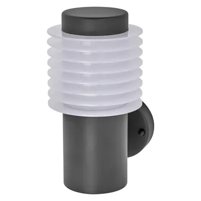 Produktbild von LEDVANCE ENDURA STYLE RONDO WALL Außenleuchte, 9W, 700lm, Wandleuchte, dunkelgrau,IP44 Schutzklasse, 3.000K Farbtemperatur, warmweiße Lichtfarbe