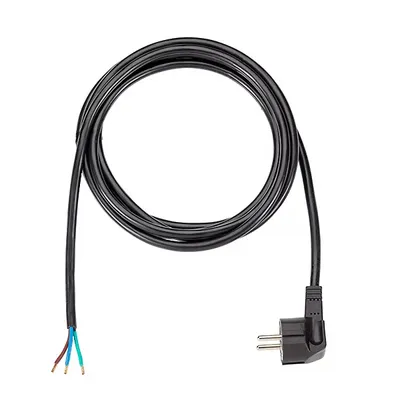 Produktbild von BACHMANN Zuleitung H05VV-F 3G1,5 2m, schwarz, einzeln verpackt