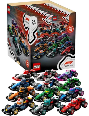 Produktbild von 71049 - LEGO Minifiguren - Sammelbare Formel-1-Autos - 36 Teile.