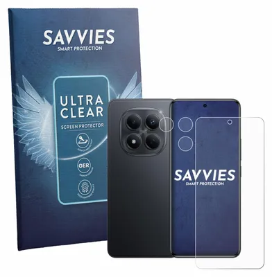 Produktbild von 18x Für Xiaomi Redmi Note 15 Pro 4G (Display+Kamera) Schutzfolie Savvies Displayschutz Display Schutz Folie Klar Transparent