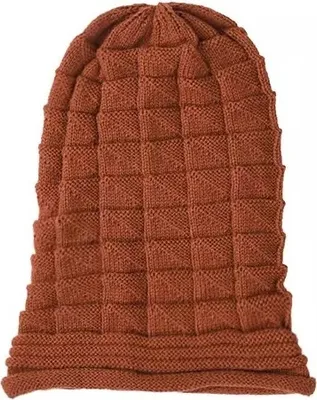 Produktbild von KI-21483 Mütze in Braun/Rot –  & Stylisch KP21483