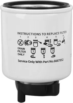 Produktbild von Professionelles Brandstoffilter - Wasserabscheider - Ersatzfilter - Kompatibel mit BF1257 - Robuste Konstruktion - Langlebiges Material