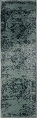 Productafbeelding van Interiyou vloerkleed Suzuka, turkies, 2, 80x240 cm