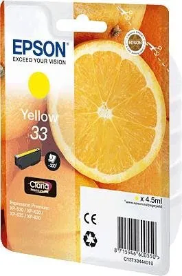 Immagine prodotto di Epson C13T33444010 Patrone Epson 33 ExpressionHome XP giallo T3344 4,5ml