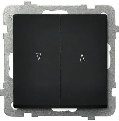Zdjęcie produktu dla Ospel ŁP-7R/m/33, Czarny, IP20, 250 V, 10 A, 71 mm, 42 mm
