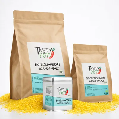 Produktbild von Tasty Pott sizilianisches Orangensalz - im Beutel - 1000g