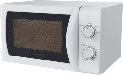 Immagine prodotto di Forno a microonde Candy CMW20SMW, 20 L, 700 W, comandi meccanici, 5 livelli di potenza, bianco