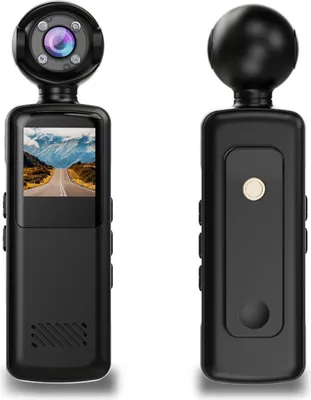 Produktbild von INF HD Clip-on Körperkamera V6+WiFi mit 32GTF Karte - Tragbarer Videorekorder