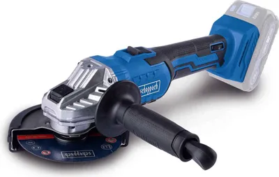 Produktbild von Scheppach Akku-Winkelschleifer 125 mm, 20V IXES, C-AG125-X, Softstart, 2500–10.000 min-1 (6 Stufen), inkl. Zubehör, Softgrip, Aluminiumfront, für Trennen, Schleifen, Entgraten und Polieren
