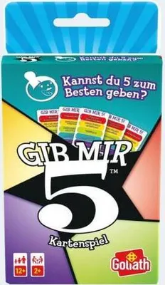 Produktbild von Gib mir 5 Kartenspiel