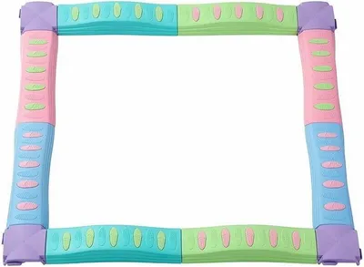 Imagen del producto de Tablilla de equilibrio de plástico para mejorar el equilibrio, alfombrilla antideslizante, tablilla sensorial para niños en edad preescolar, sala de juegos, color macarrón