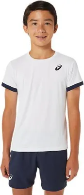 Produktbild von Asics Boys T-Shirt Tennis SS Top Jungen Weiß