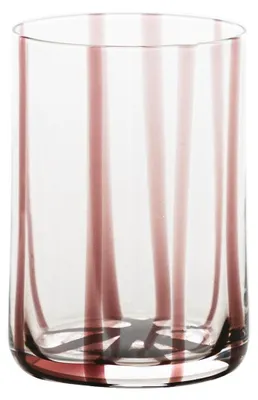 Obrázek produktu pro Sada 6 sklenic Zafferano, ametystová barva, ručně foukané, celobarvené sklo, elegantní benátský design