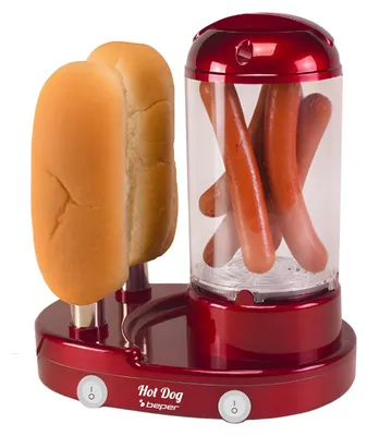 Productafbeelding van BEPER P101CUD502: 3-in-1 apparaat voor hotdogs, eieren en stoomkoken van worstjes