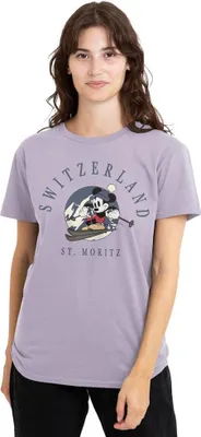 Produktbild von Disney - "Switzerland" T-Shirt für Damen TV25374 (XXL) (Lavendel)