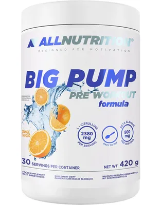 Produktbild von Allnutrition Big Pump Pre Workout 420g Cherry