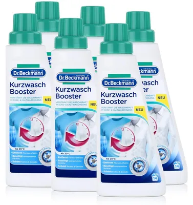 Produktbild von Dr. Beckmann Kurzwasch Booster 500ml - Entfernt Flecken effektiv (6er Pack)