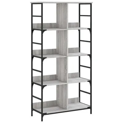 Produktbild von vidaXL Bücherregal Grau Sonoma 78,5x33x153 cm Holzwerkstoff