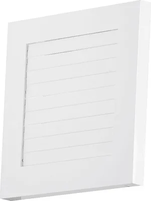 Zdjęcie produktu dla Dospel | Kratka wentylacyjna Imperio - 135×135 mm - Biała - Elegancki design - Łatwa montaż