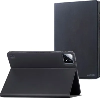 Productafbeelding van Accezz Classic Tablet Case voor de Xiaomi Pad 6S Pro 12.4 - Zwart