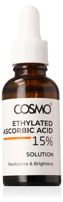 Immagine prodotto di COSMO ADVANCED Soluzione di Acido Ascorbico Etilato al 15%, 30 ml