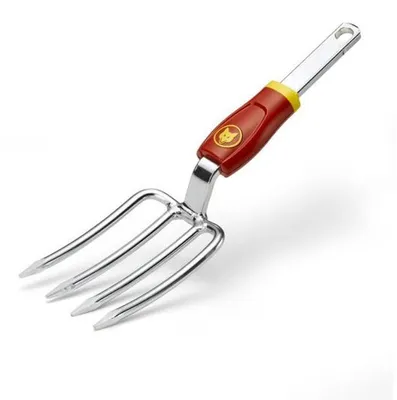Image de Petite fourche à fleurs OUTILS WOLF LUGM 4 dents (Manche interchangeable) - Multistar