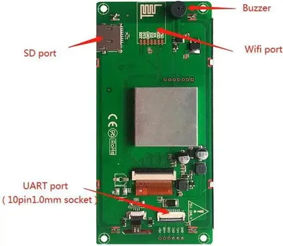 Image de LCD 5,0" 480x854 résistifs Ecran tactile DWIN HMI