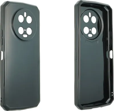 Image de caseroxx housse de protection en TPU compatible avec Doogee DK10, housse en caoutchouc pour téléphone portable noir