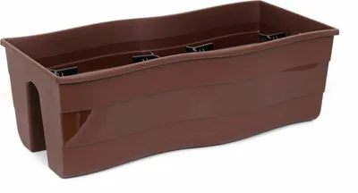 Produktbild von Geländerkasten FALA braun 36 cm